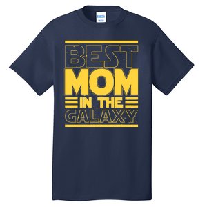 Funny Best Mom In The Galaxy SciFi Fan Tall T-Shirt