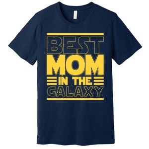 Funny Best Mom In The Galaxy SciFi Fan Premium T-Shirt