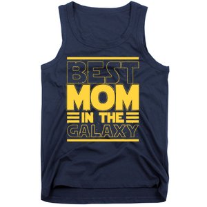 Funny Best Mom In The Galaxy SciFi Fan Tank Top