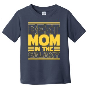 Funny Best Mom In The Galaxy SciFi Fan Toddler T-Shirt