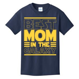 Funny Best Mom In The Galaxy SciFi Fan Kids T-Shirt