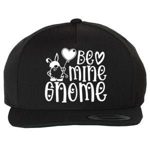 Funny Be Mine Gnome Valentine’s Day Graphic Meaningful Gift Wool Snapback Cap