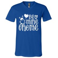 Funny Be Mine Gnome Valentine’s Day Graphic Meaningful Gift V-Neck T-Shirt