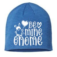 Funny Be Mine Gnome Valentine’s Day Graphic Meaningful Gift Sustainable Beanie