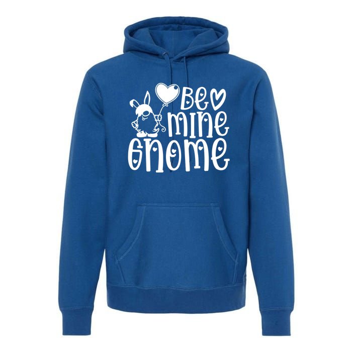 Funny Be Mine Gnome Valentine’s Day Graphic Meaningful Gift Premium Hoodie