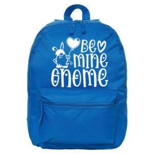 Funny Be Mine Gnome Valentine’s Day Graphic Meaningful Gift 16 in Basic Backpack