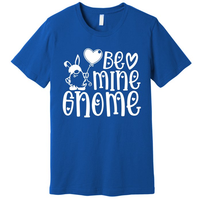 Funny Be Mine Gnome Valentine’s Day Graphic Meaningful Gift Premium T-Shirt