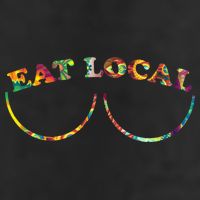 Funny Breastfeeding Meme Mom Eat Local Milk Source Great Gift 7 Panel Mesh Trucker Snapback Hat