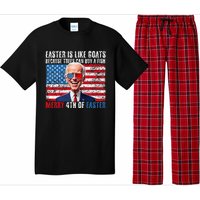 Funny Biden Merry 4th Of Easter Sarcastic Design Pajama Set