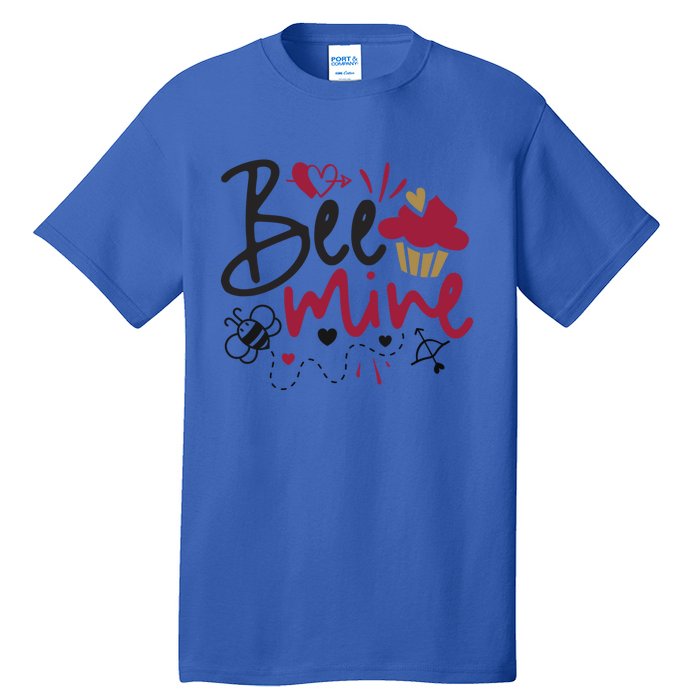 Funny Bee Mine Valentine’s Day Graphic Great Gift Tall T-Shirt