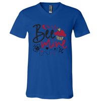 Funny Bee Mine Valentine’s Day Graphic Great Gift V-Neck T-Shirt