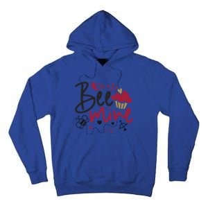 Funny Bee Mine Valentine’s Day Graphic Great Gift Tall Hoodie