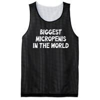 Funny Biggest Micropenis In The World Mesh Reversible Basketball Jersey Tank