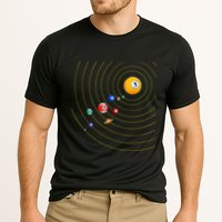 Funny Billiard My Universe Pool Billiard Sport Gift Cooling Performance Crew T-Shirt