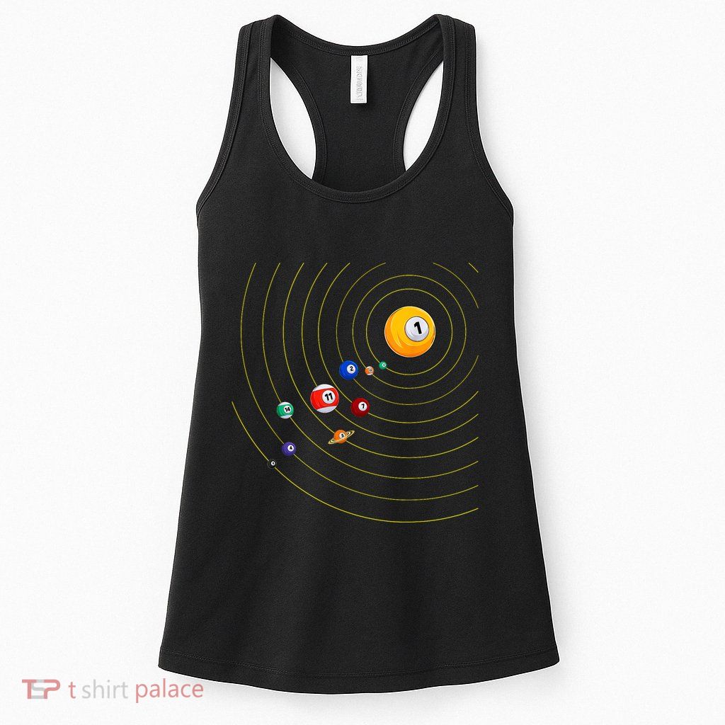 Funny Billiard My Universe Pool Billiard Sport Gift Womens Tank Top