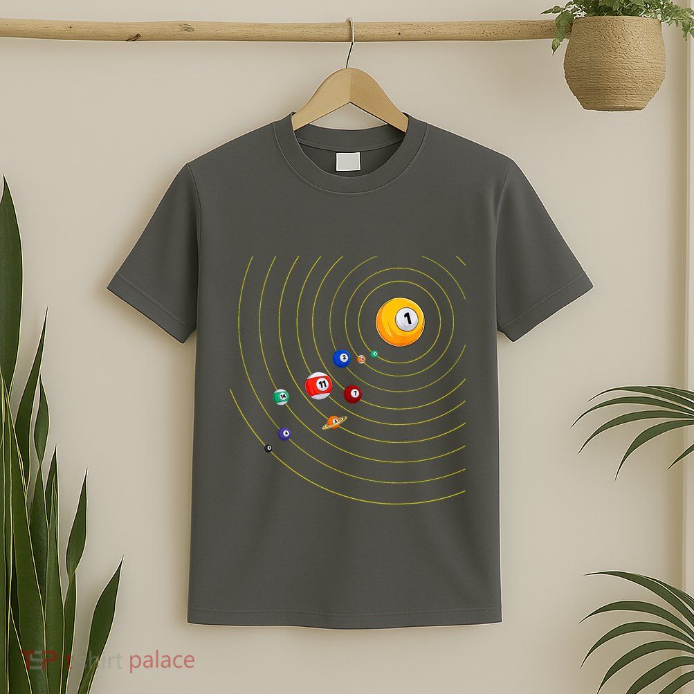 Funny Billiard My Universe Pool Billiard Sport Gift T-Shirt