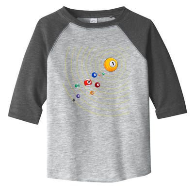 Funny Billiard My Universe Pool Billiard Sport Gift Toddler Fine Jersey T-Shirt