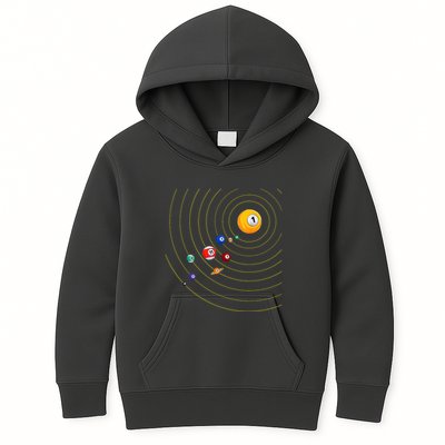 Funny Billiard My Universe Pool Billiard Sport Gift Kids Hoodie