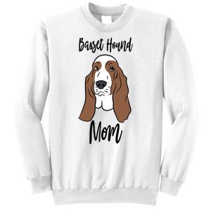 Funny Basset Mom Gift Sweatshirt