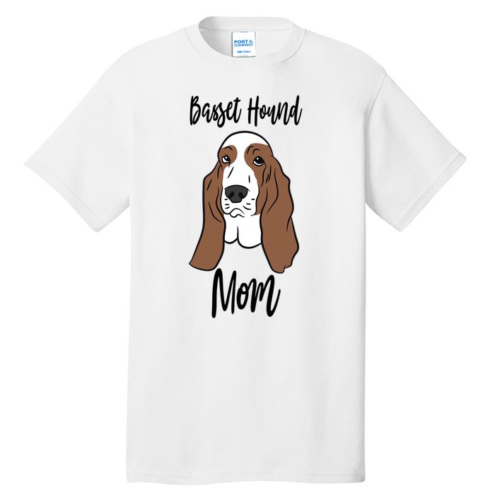 Funny Basset Mom Gift Tall T-Shirt