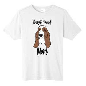 Funny Basset Mom Gift Tall Fusion ChromaSoft Performance T-Shirt