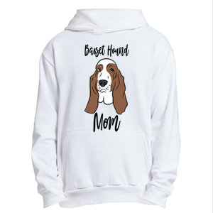 Funny Basset Mom Gift Urban Pullover Hoodie