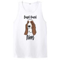 Funny Basset Mom Gift PosiCharge Competitor Tank