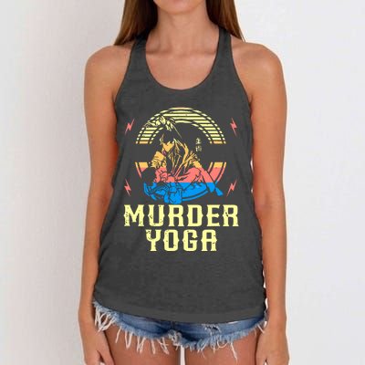 Funny BJJ MMA Design! Brazilian Jiu Jitsu Women's Knotted Racerback Tank