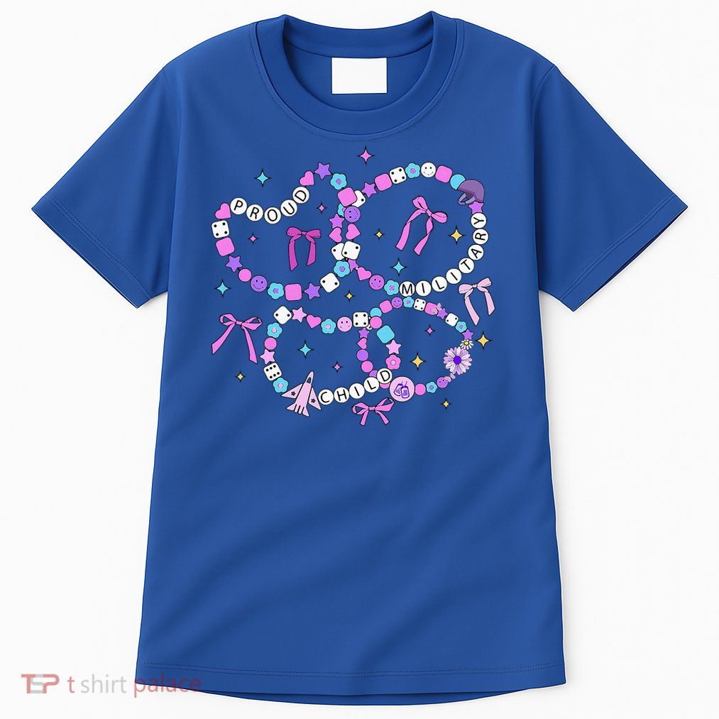 Friendship Bracelet Military Purple up for Military  Tall T-Shirt