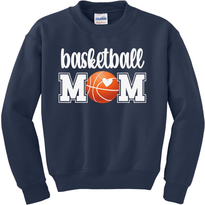 Funny Basketball Mom Basketball Mother Of A Basketball Kids Sweatshirt