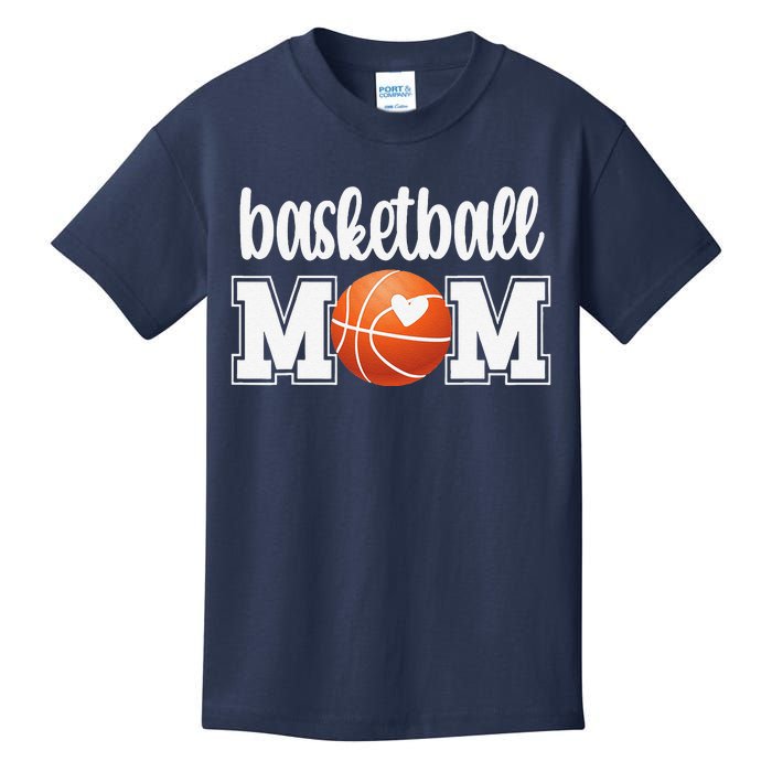 Funny Basketball Mom Basketball Mother Of A Basketball Kids T-Shirt