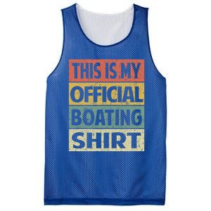 Funny Boating Meaningful Gift This Is My Boating Gift Mesh Reversible Basketball Jersey Tank