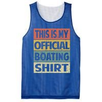 Funny Boating Meaningful Gift This Is My Boating Gift Mesh Reversible Basketball Jersey Tank