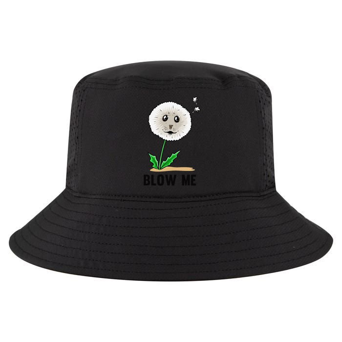 Funny Blow Me Seal Face Dandelion Meme Cool Comfort Performance Bucket Hat