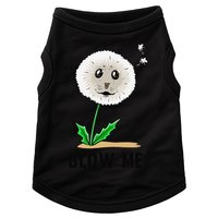 Funny Blow Me Seal Face Dandelion Meme Doggie Tank