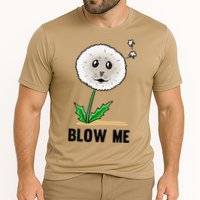 Funny Blow Me Seal Face Dandelion Meme Performance Shirt
