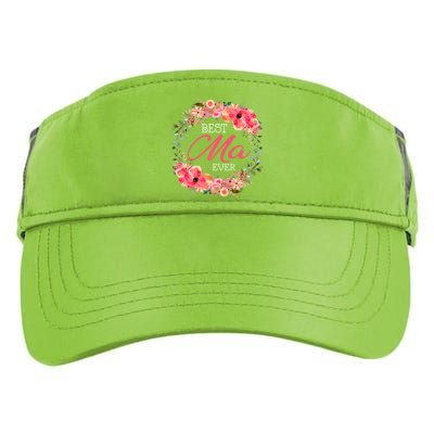 Floral Best Mama Mommy Mother Mom Happy MotherS Day Gift Adult Drive Performance Visor