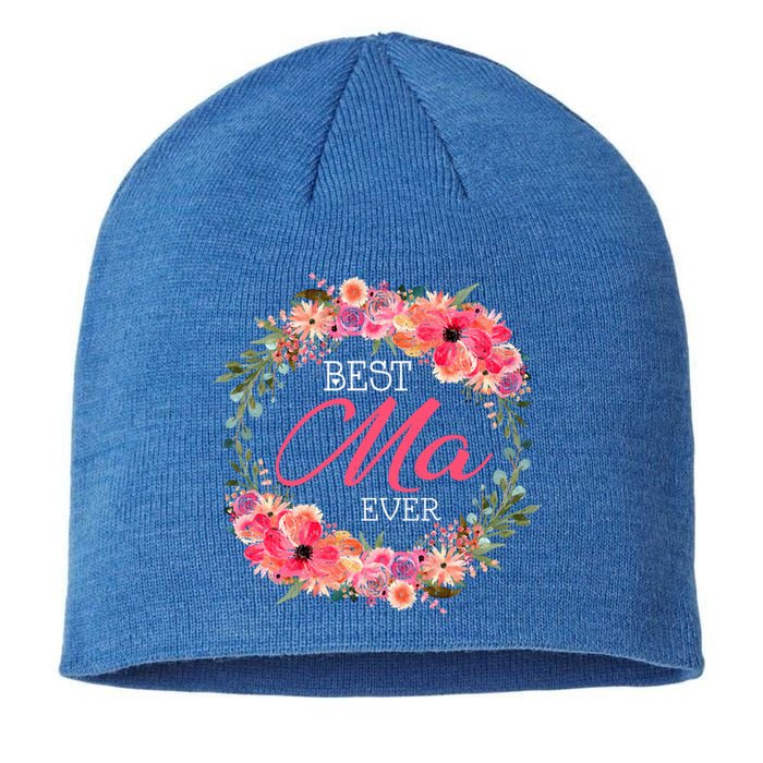 Floral Best Mama Mommy Mother Mom Happy MotherS Day Gift Sustainable Beanie