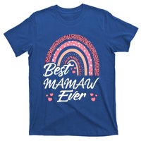 Funny Best Mamaw Ever Rainbow Cute Mothers Day Gift T-Shirt