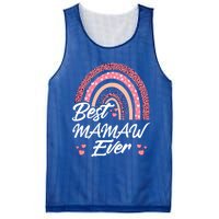 Funny Best Mamaw Ever Rainbow Cute Mothers Day Gift Mesh Reversible Basketball Jersey Tank