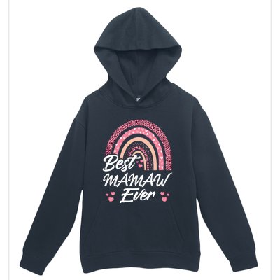 Funny Best Mamaw Ever Rainbow Cute Mothers Day Gift Urban Pullover Hoodie