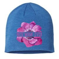 Funny Best Mami Ever Anemone Fun Grandma Gift Sustainable Beanie