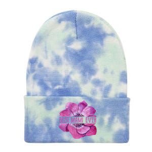 Funny Best Mami Ever Anemone Fun Grandma Gift Tie Dye 12in Knit Beanie