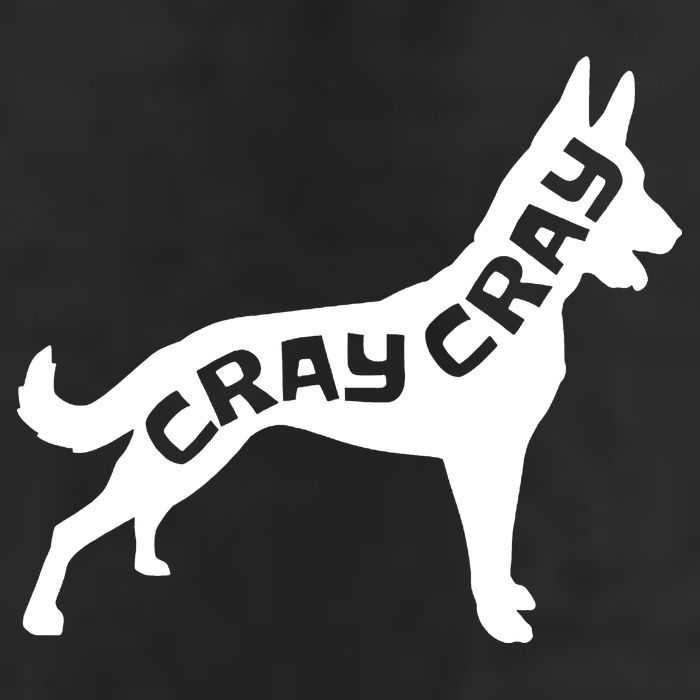 Funny Belgian Malinois Cray Cray Dog 11oz C Handle Ceramic Mug