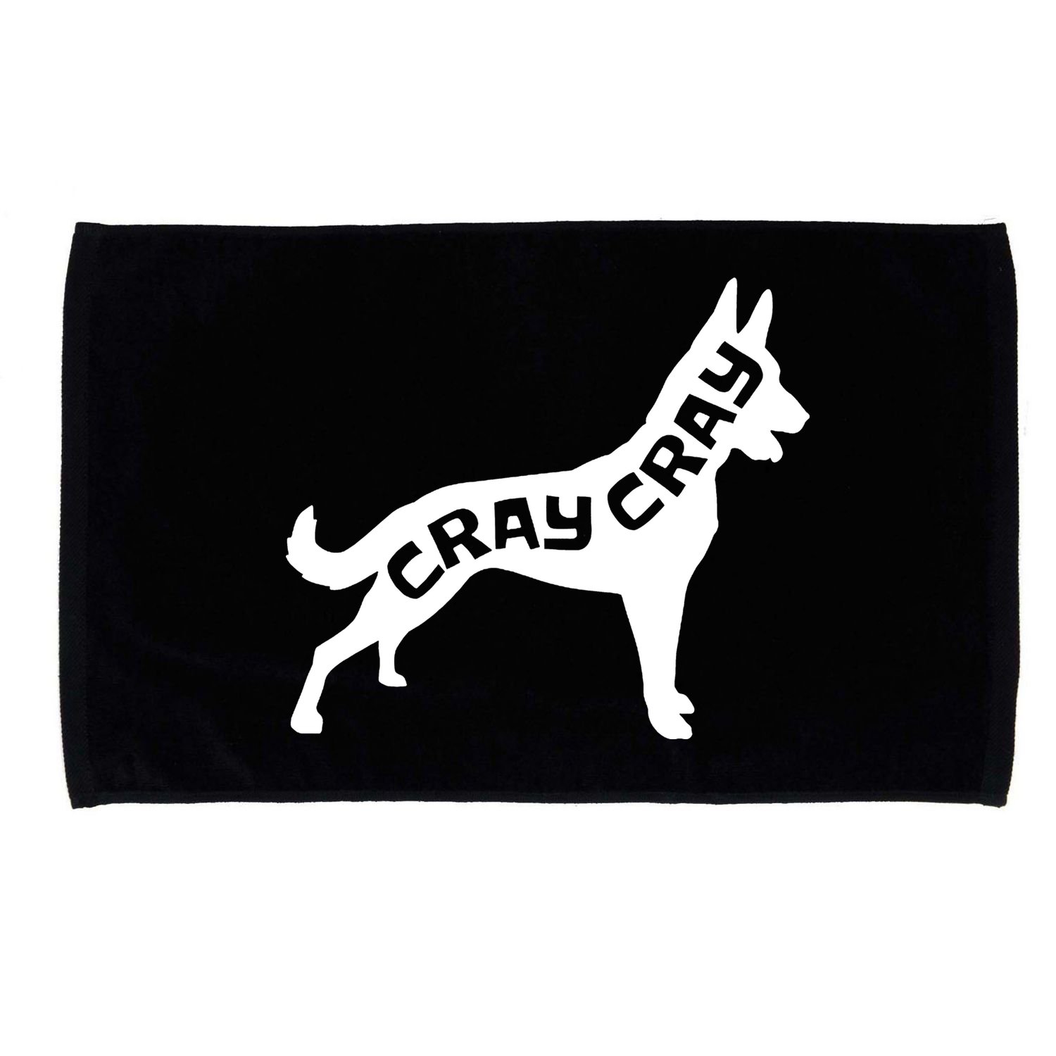 Funny Belgian Malinois Cray Cray Dog Microfiber Hand Towel