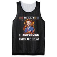 Funny Biden Meme Merry 4th Of Thanksgiving Trick Or Treat Mesh Reversible Basketball Jersey Tank