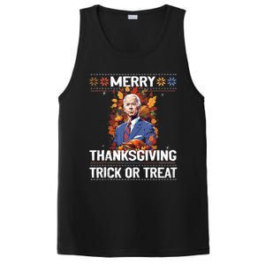 Funny Biden Meme Merry 4th Of Thanksgiving Trick Or Treat PosiCharge Competitor Tank