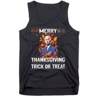 Funny Biden Meme Merry 4th Of Thanksgiving Trick Or Treat Tank Top