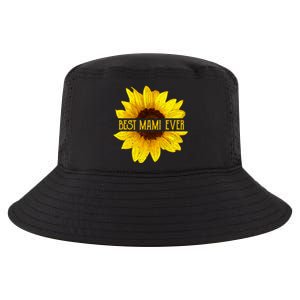 Funny Best Mami Ever Sunflower Fun Grandma Gift Cool Comfort Performance Bucket Hat