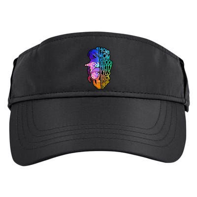 F Bomb Mom With Tattoos, Pretty Eyes, Mother's Day, Mama Adult Drive Performance Visor